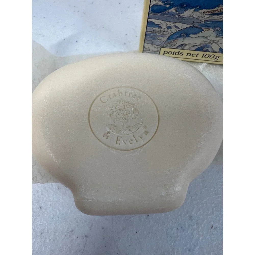 Crabtree & Evelyn London Sea Shell Soap Jojoba Oil 1978 Vintage 3.5oz Bar